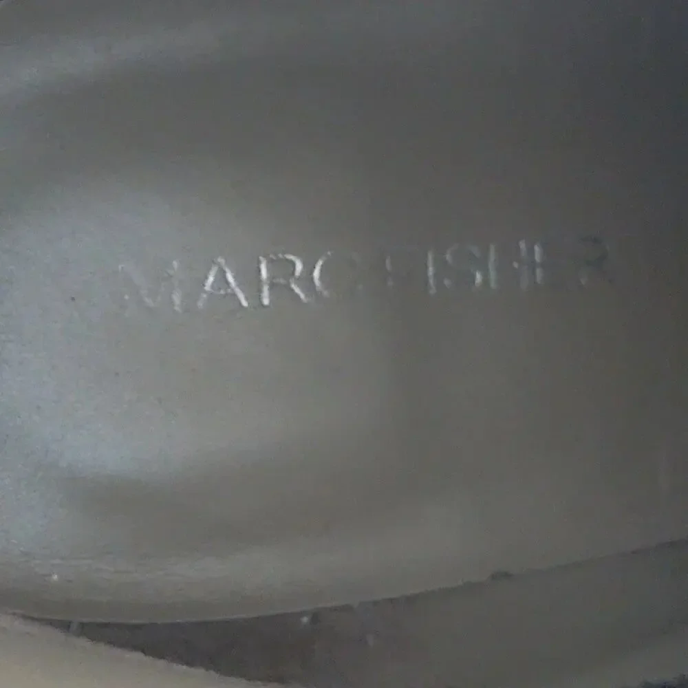 Marc Fisher Suede Marela Ankle Boots Womens 9 Tan Almond Toe Pull On - Picture 8 of 9